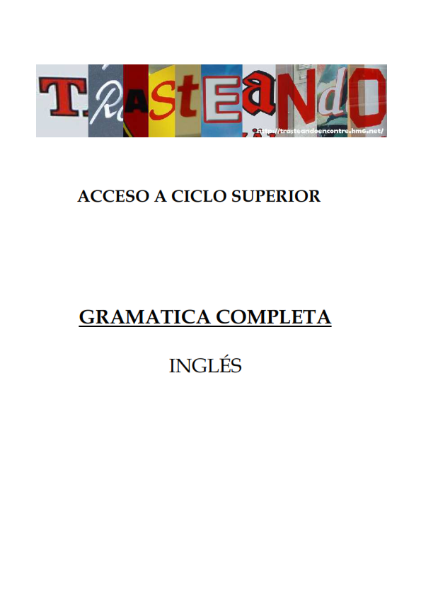 Gramática Completa Inglés