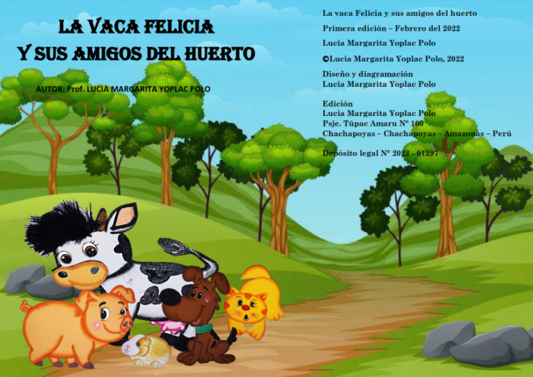 La Vaca Felicia y sus amigos del huerto